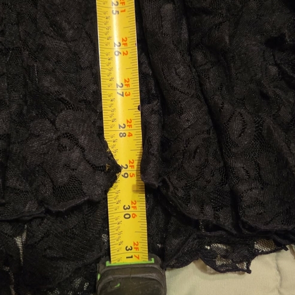 Elementz Black Lace Maxi Skirt - Picture 5 of 6